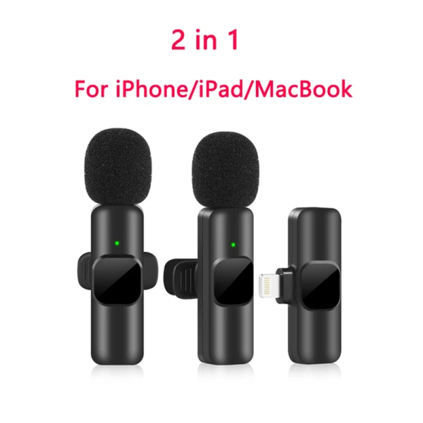 Wireless Lavalier Microphone for iPhone and Android – Portable Mini Mic for Live Broadcasts, Gaming, and Video Recording - Image 19